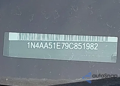2009 Nissan Maxima 3.5 Sv z USA, uszkodzony, nr VIN 1N4AA51E79C851982